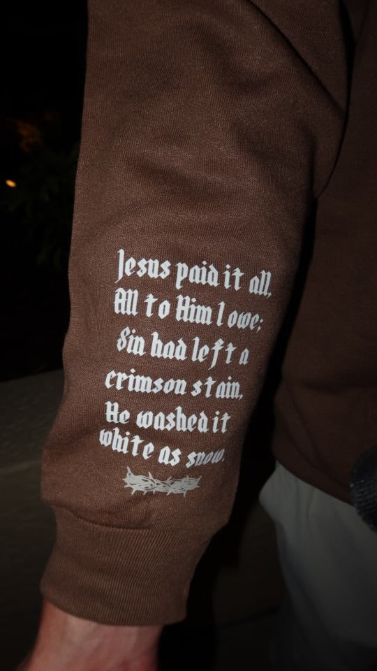 Jesus Paid It All Hoodie