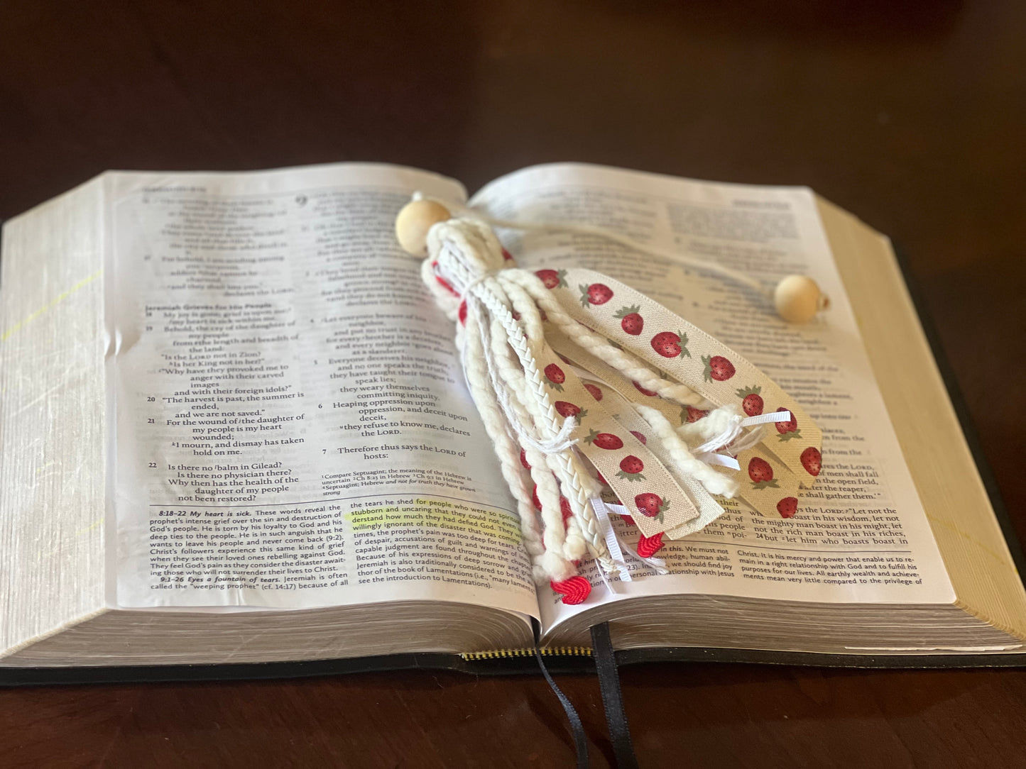 Strawberry Bible Tassle