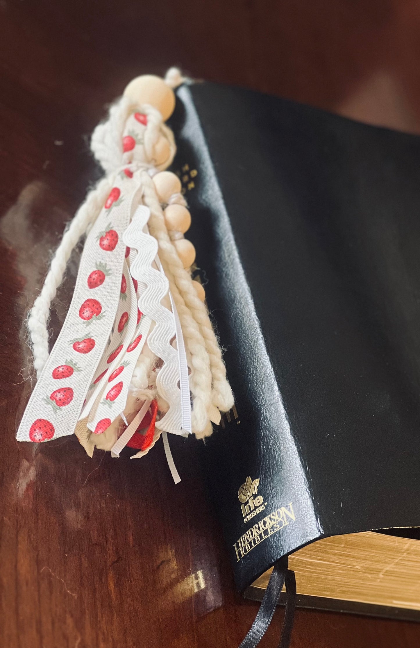 Strawberry Bible Tassle